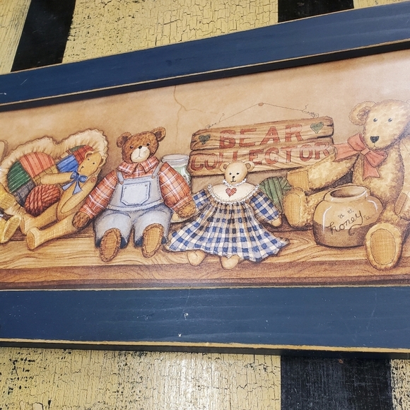 🐻🧸🖼 Bears Picture w/ frame - Picture 10 of 15